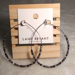 New Beaded Hoop Earrings